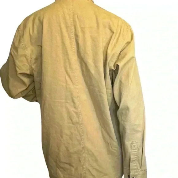 Carhartt Rigged Flex Camvas Fleece Lined Work Men’s Shirt Jacket. - Picture 8 of 11